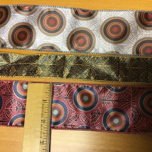 Gift & Craft Ribbon 3 pack 12 yds Black History African American Diversity - Picture 4 of 7